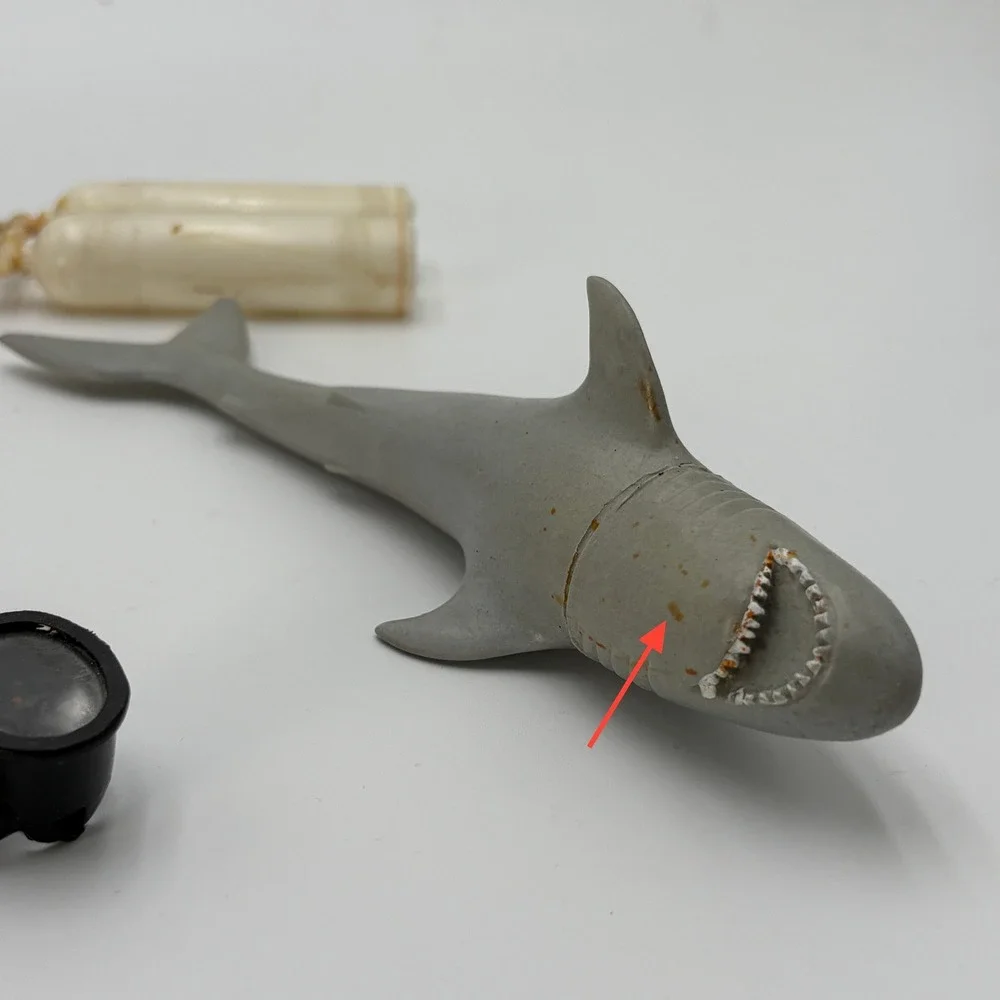Vintage 1970s GI Joe The Shark Surprise Accessories Shark Treasure Scuba Gear